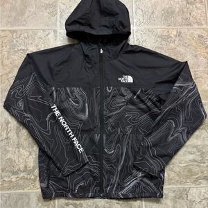 The North Face Black and White Patterned Jacket